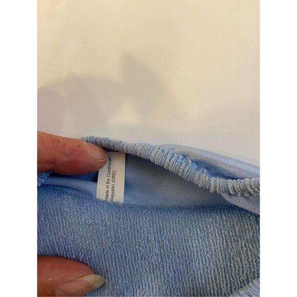 Vanity fair? Slippers blue 9.5-10.5 new washable vtg R.G Barry Corp - Picture 3 of 3